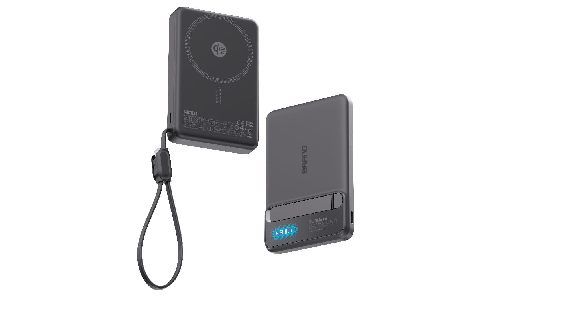 Premium TFT Screen Magsafe Power Bank Powerbank